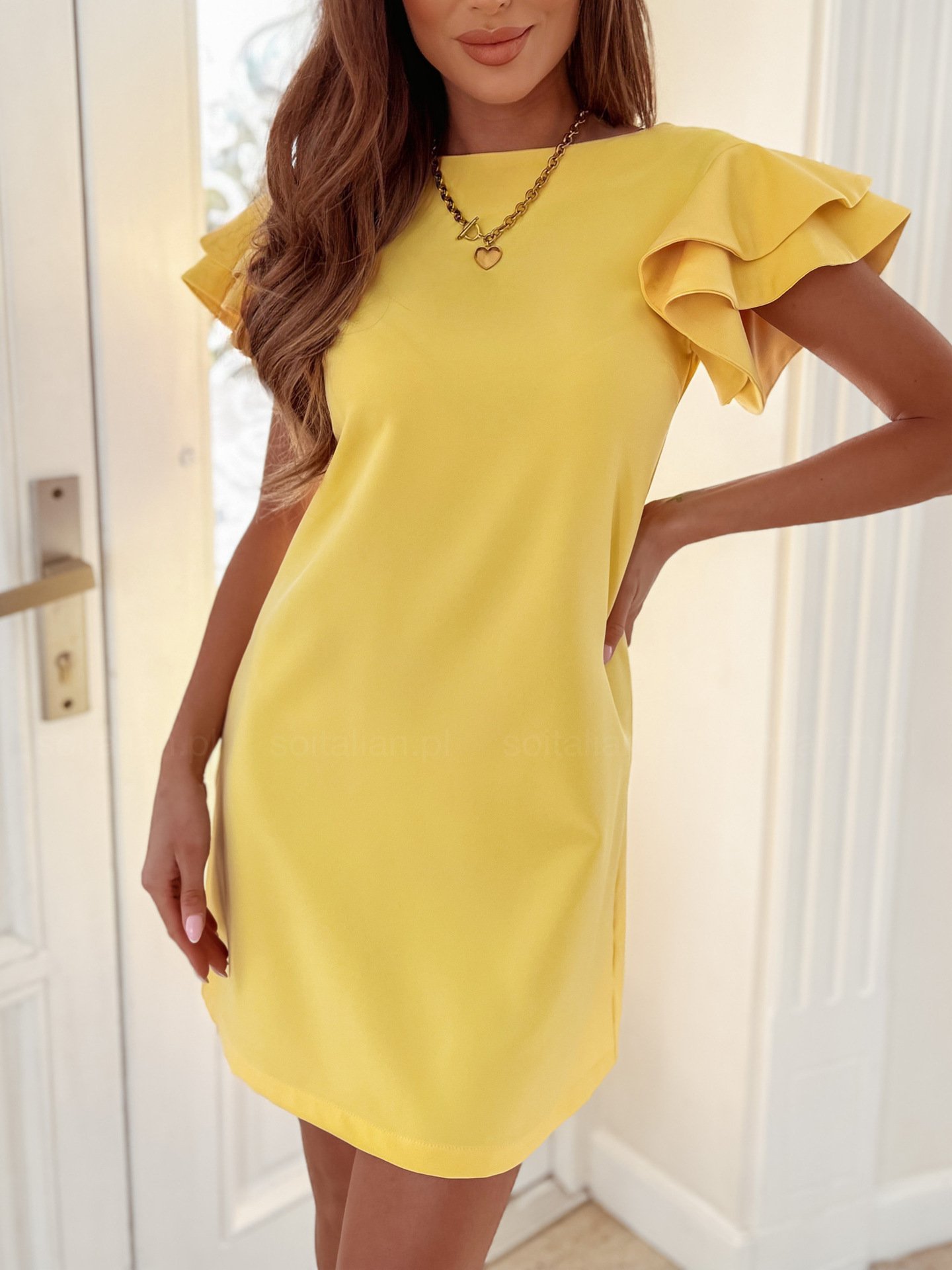 Summer Simplicity Short Sleeve Backless Dress Women - Image 2