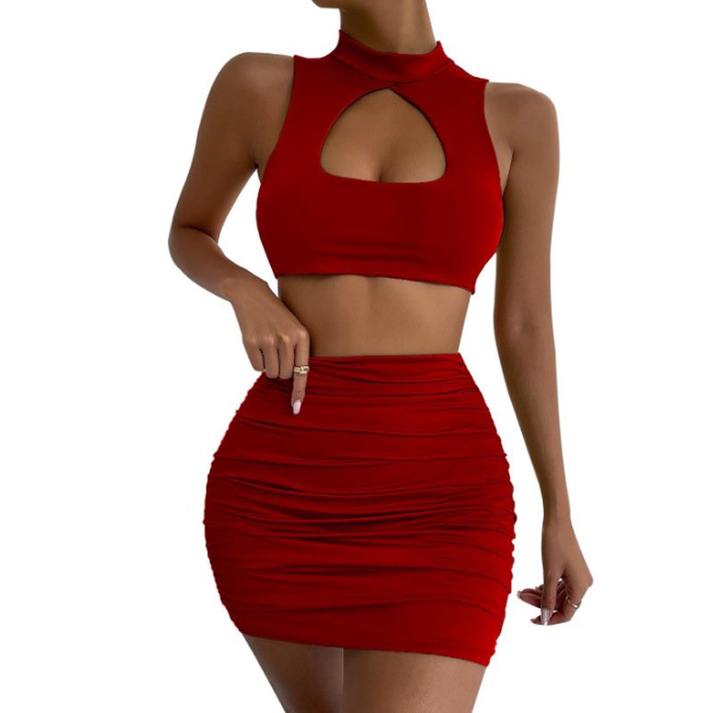 Women's Clothing Hollowed Fashion Navel Suit - Image 8