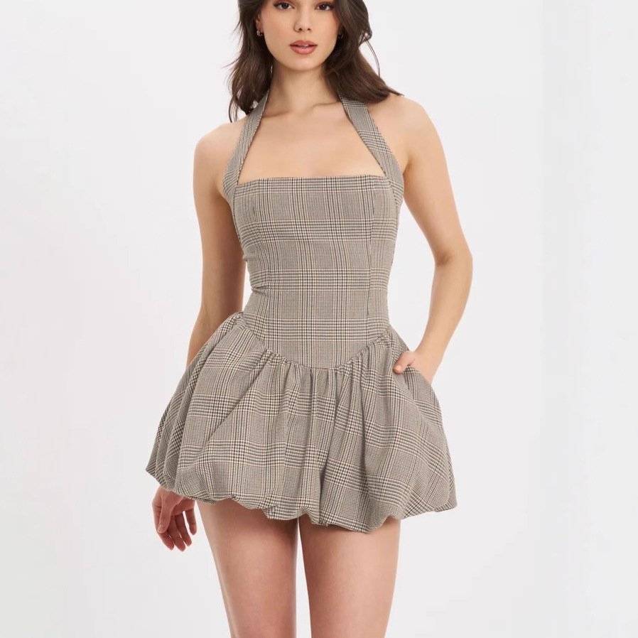 Women's Clothing Fashion Halter Dress - Image 2